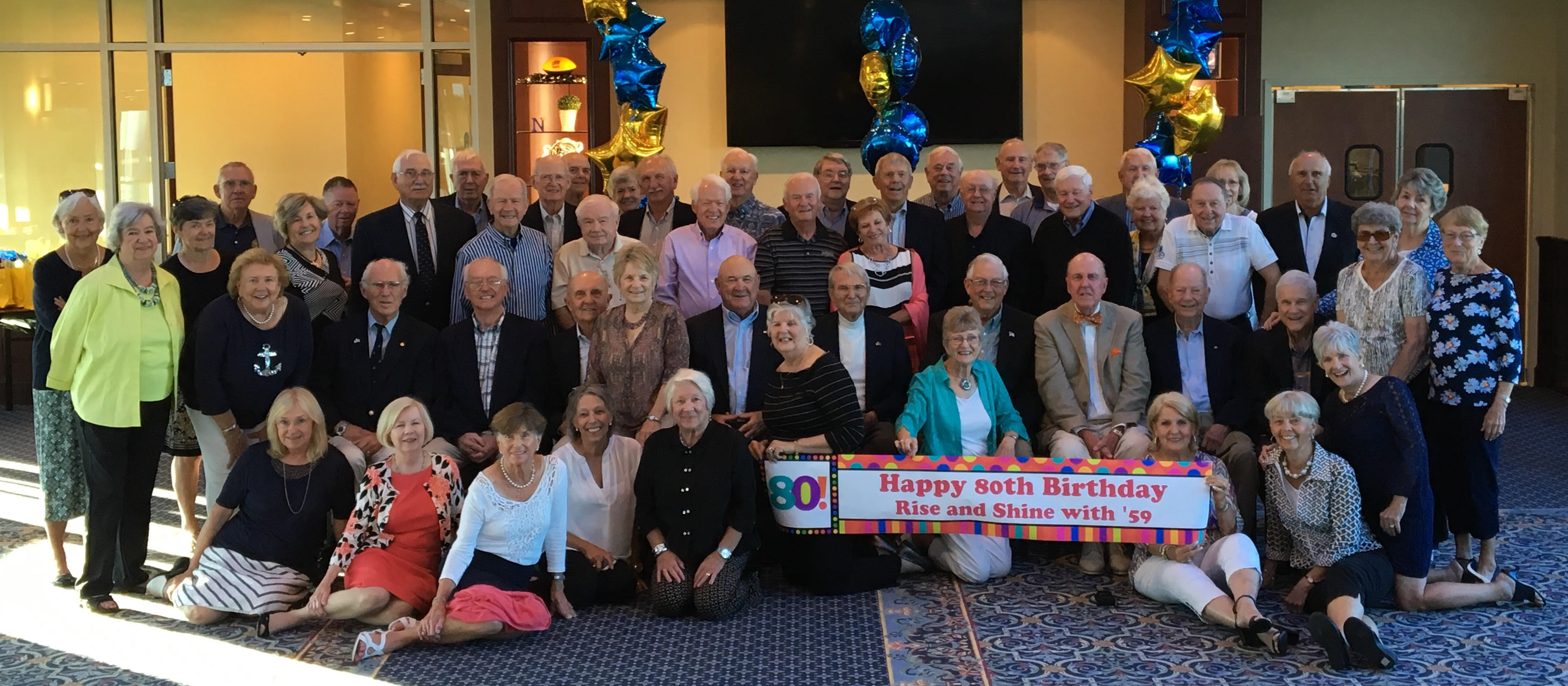1959 Class Birthday Bash Clasmates and Spouses
